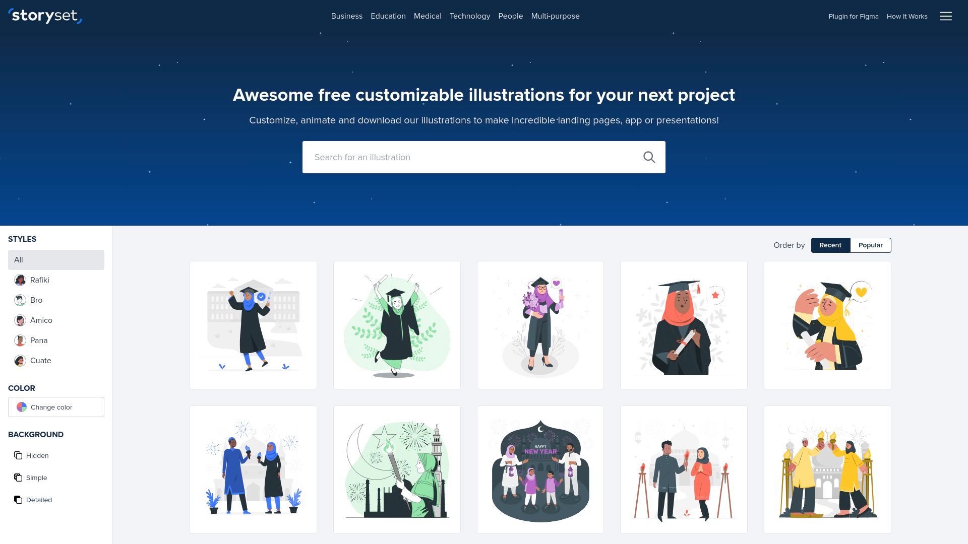 Storyset | Customize, animate and download illustration for free