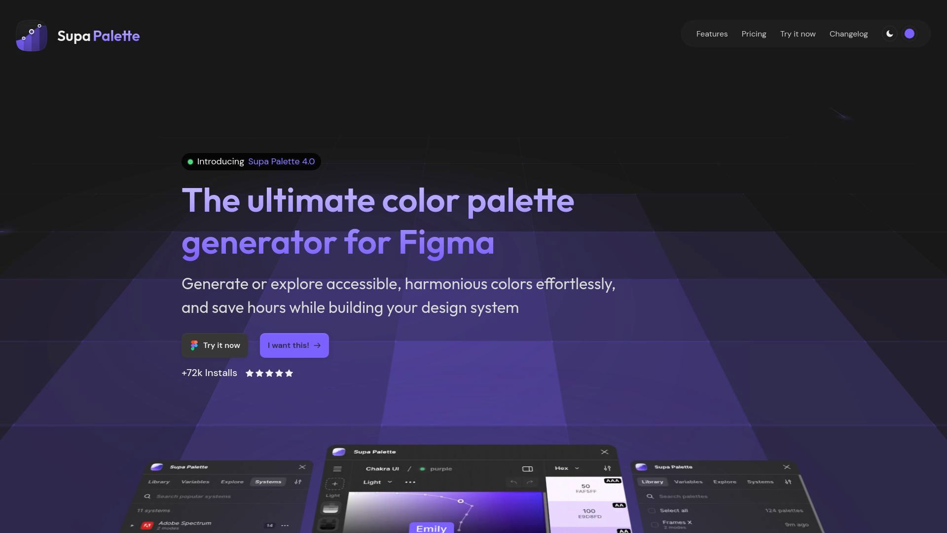 Supa Palette - The ultimate color palette generator for Figma!